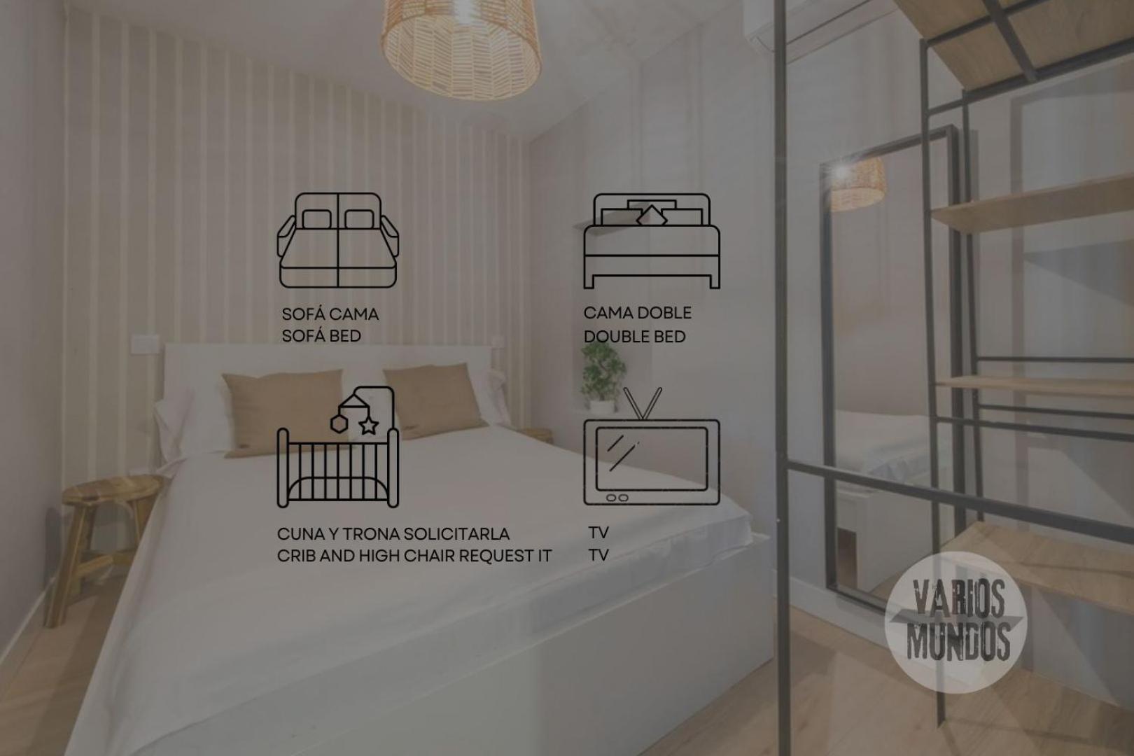 New&Cool Apt En El Centro De Madrid Para 9Pax E2 Εξωτερικό φωτογραφία