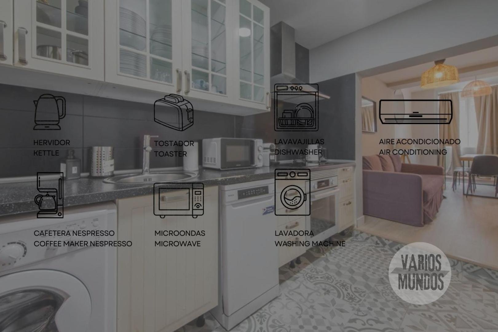 New&Cool Apt En El Centro De Madrid Para 9Pax E2 Εξωτερικό φωτογραφία